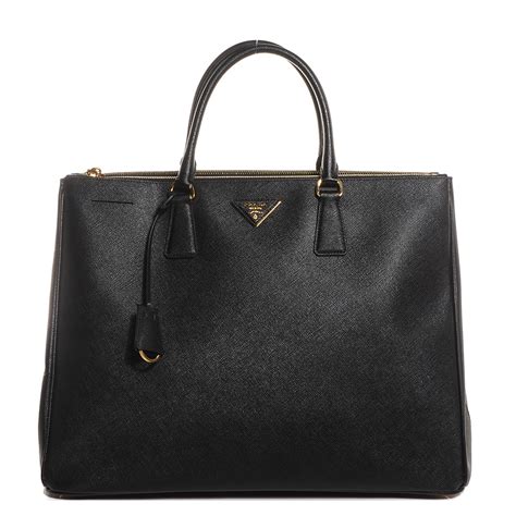 prada saffiano lux nero bag